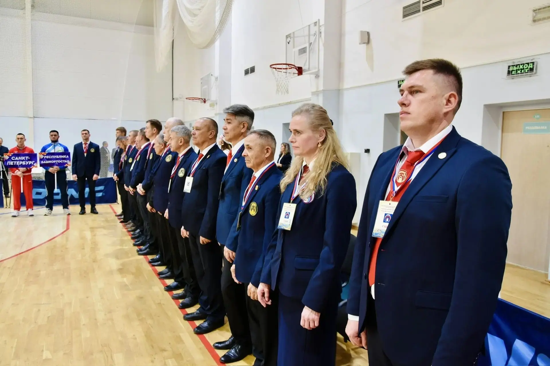 Стартовали 41-ые Всероссийские соревнования по гиревому спорту на призы чувашской народ...