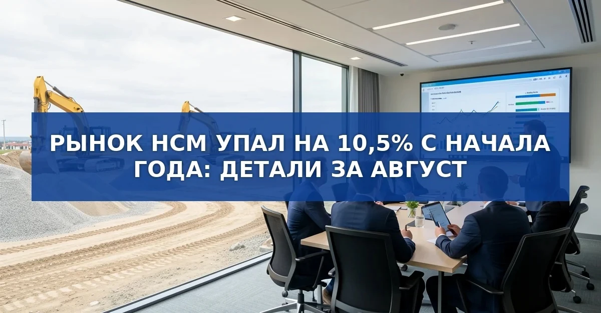 Сокращение рынка нерудных строительных материалов в 2026 году