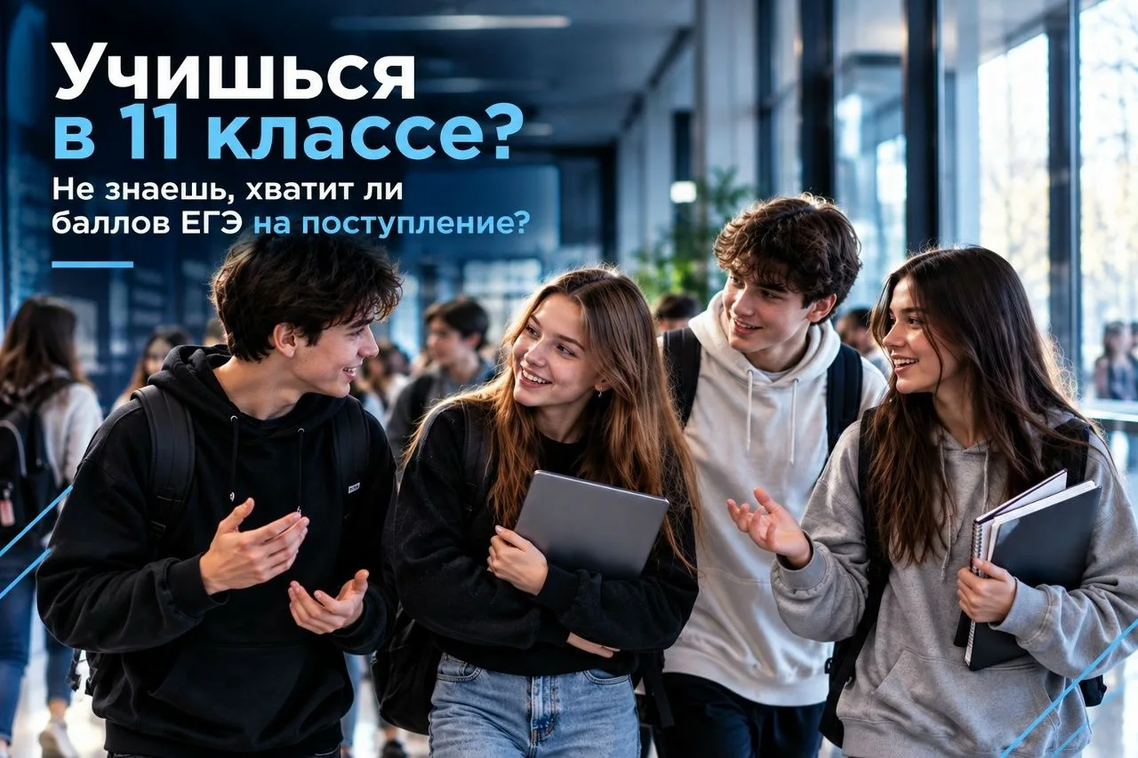 Учишься в 11 классе? Не знаешь, хватит ли баллов ЕГЭ на поступление?