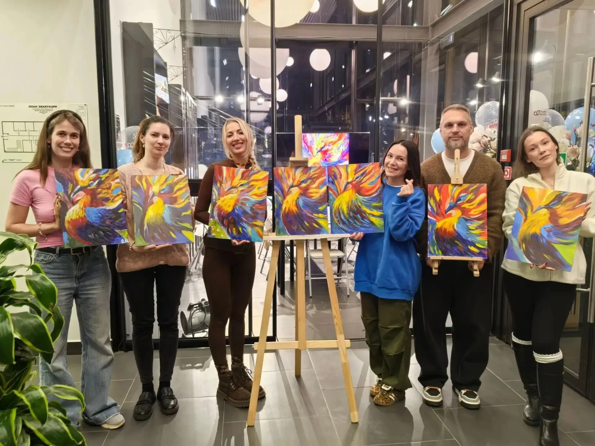 🎨 7 октября в парке «Ходынское поле» воспарила огненная птица!