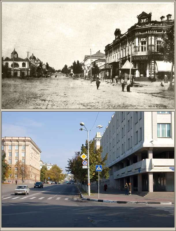 В сети нашлись (Vigourik для сообщества Belgorod) два интересных коллажа, показывающих ...