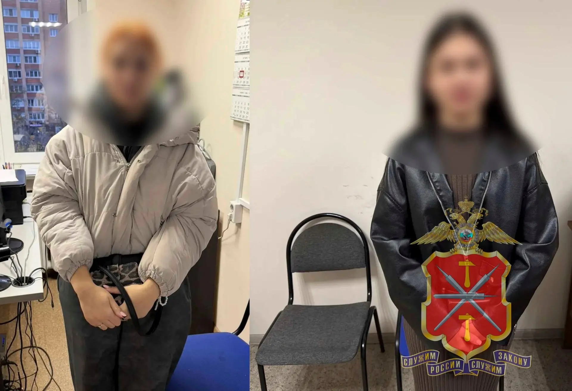 Две пьяные девушки украли веретено, чайник, предметы мебели и тележку