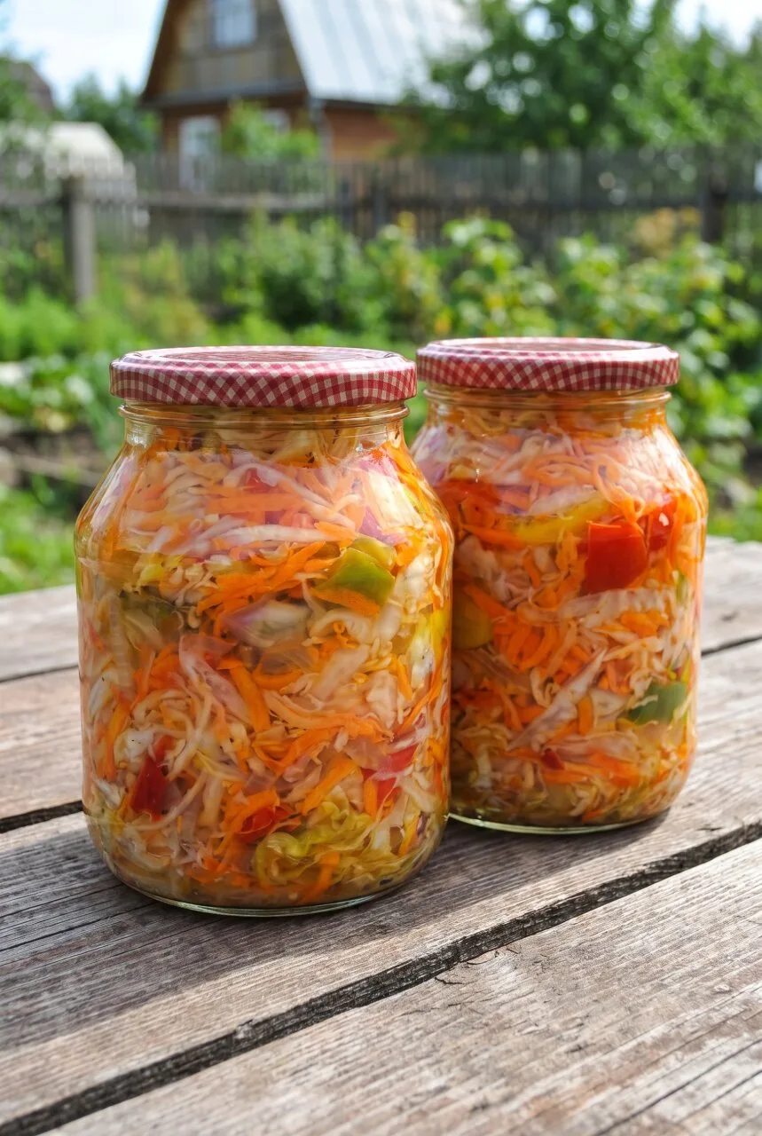 Никакой варки: капуста остается свежей на вкус, звонко хрустит и не превращается в мягк...