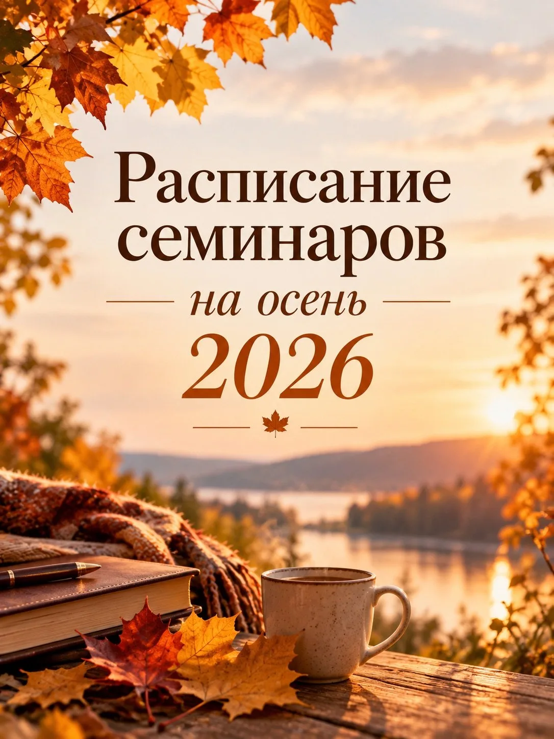 РАСПИСАНИЕ СЕМИНАРОВ НА ОСЕНЬ 2026