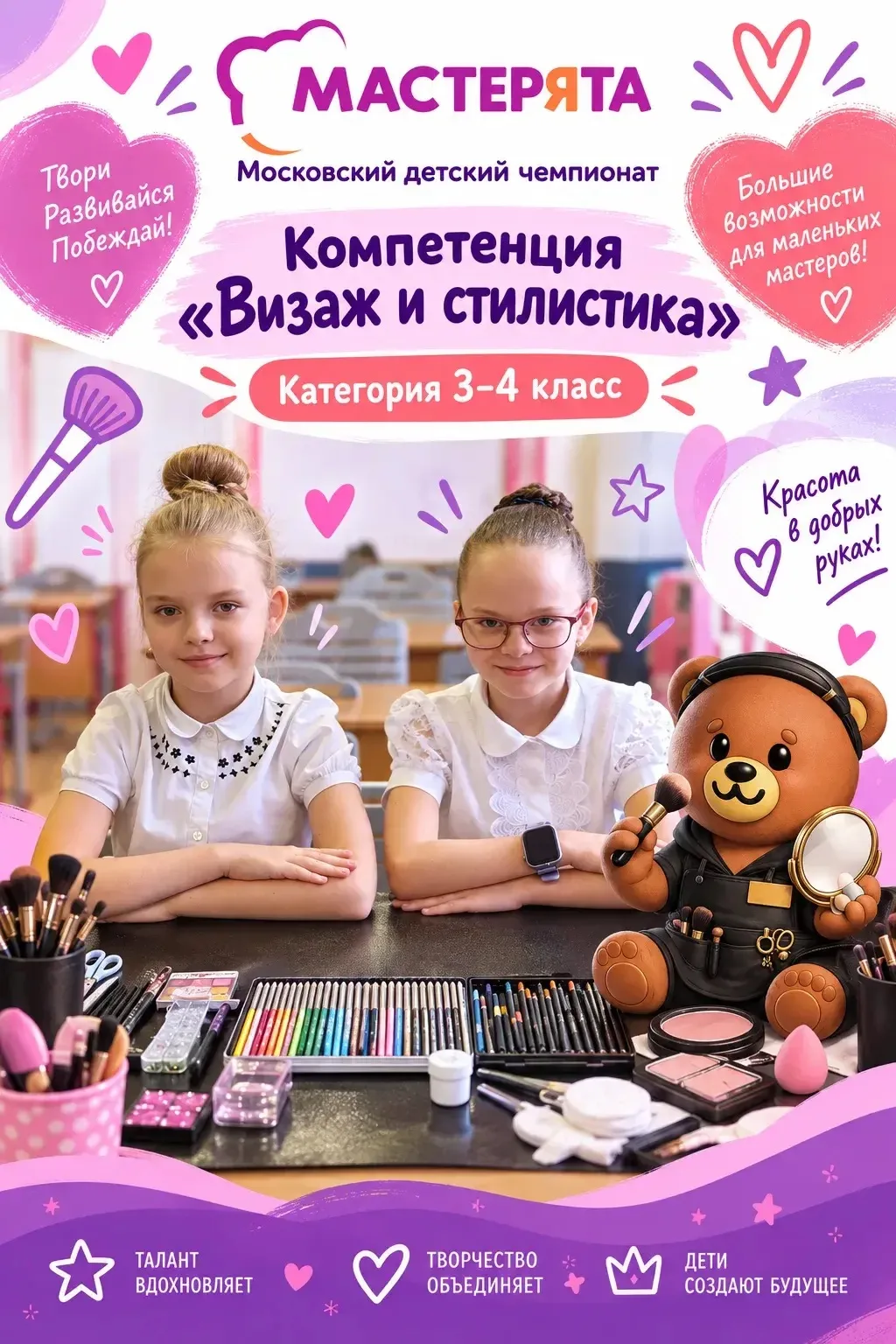 🎉 Наши звёздочки на Московском детском чемпионате «Мастерята»! 🎉