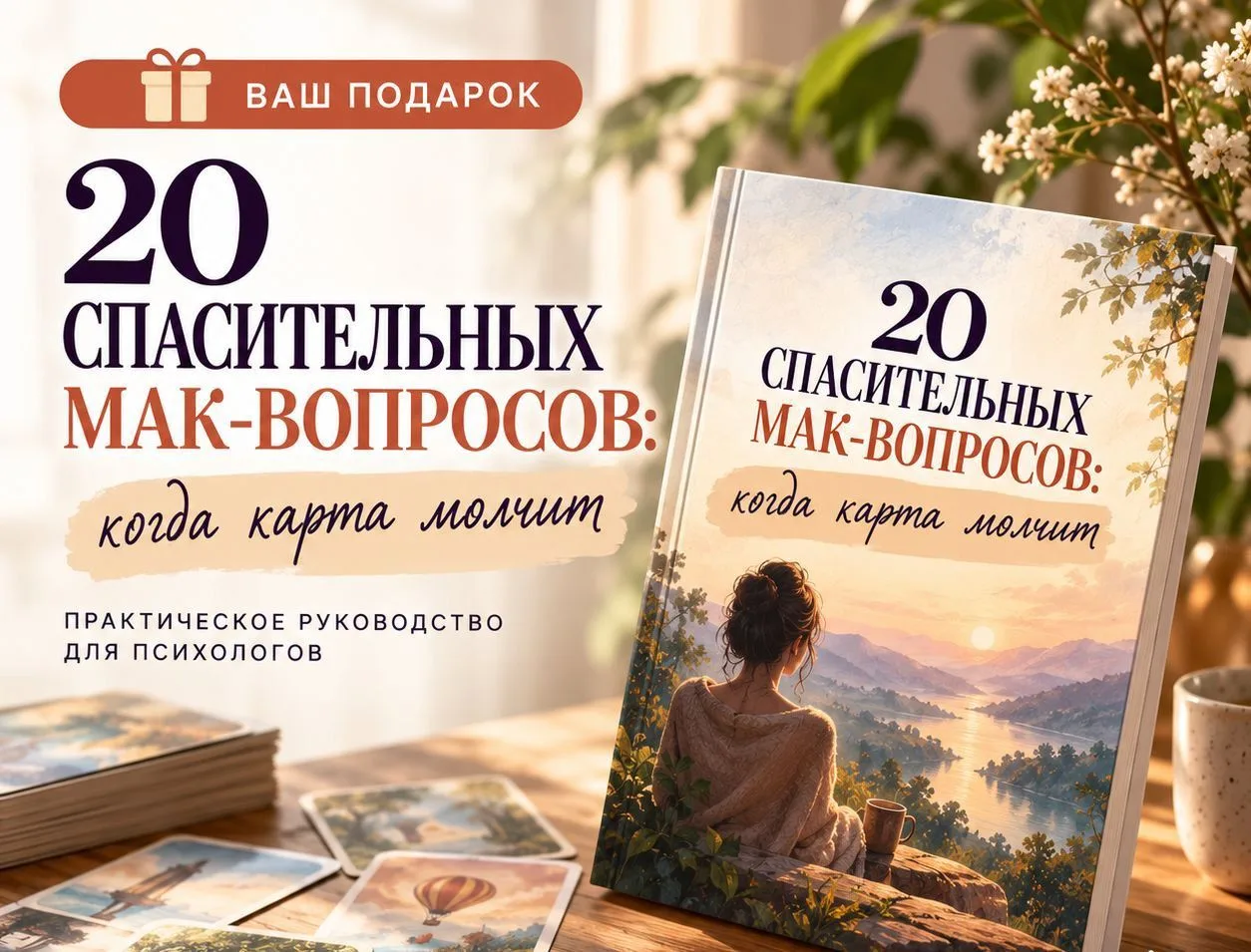 🎁 ВАШ ПОДАРОК — «20 СПАСИТЕЛЬНЫХ МАК-ВОПРОСОВ: КОГДА КАРТА МОЛЧИТ»