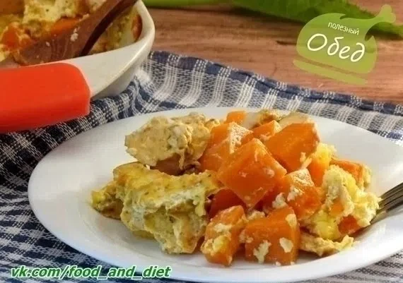 Курица с тыквой