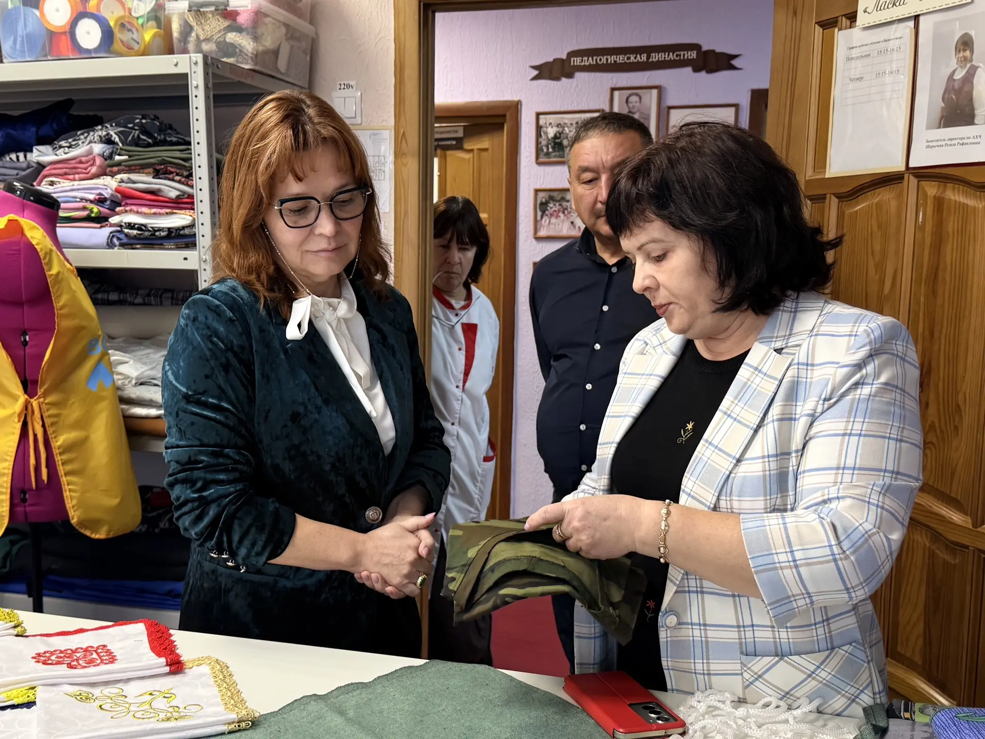 В рамках рабочего визита в Агрызский район Светлана Захарова посетила: