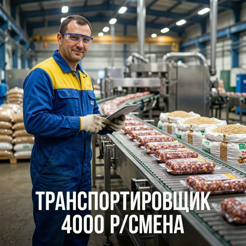 Приглашаем Транспортировщиков на производство колбас!
