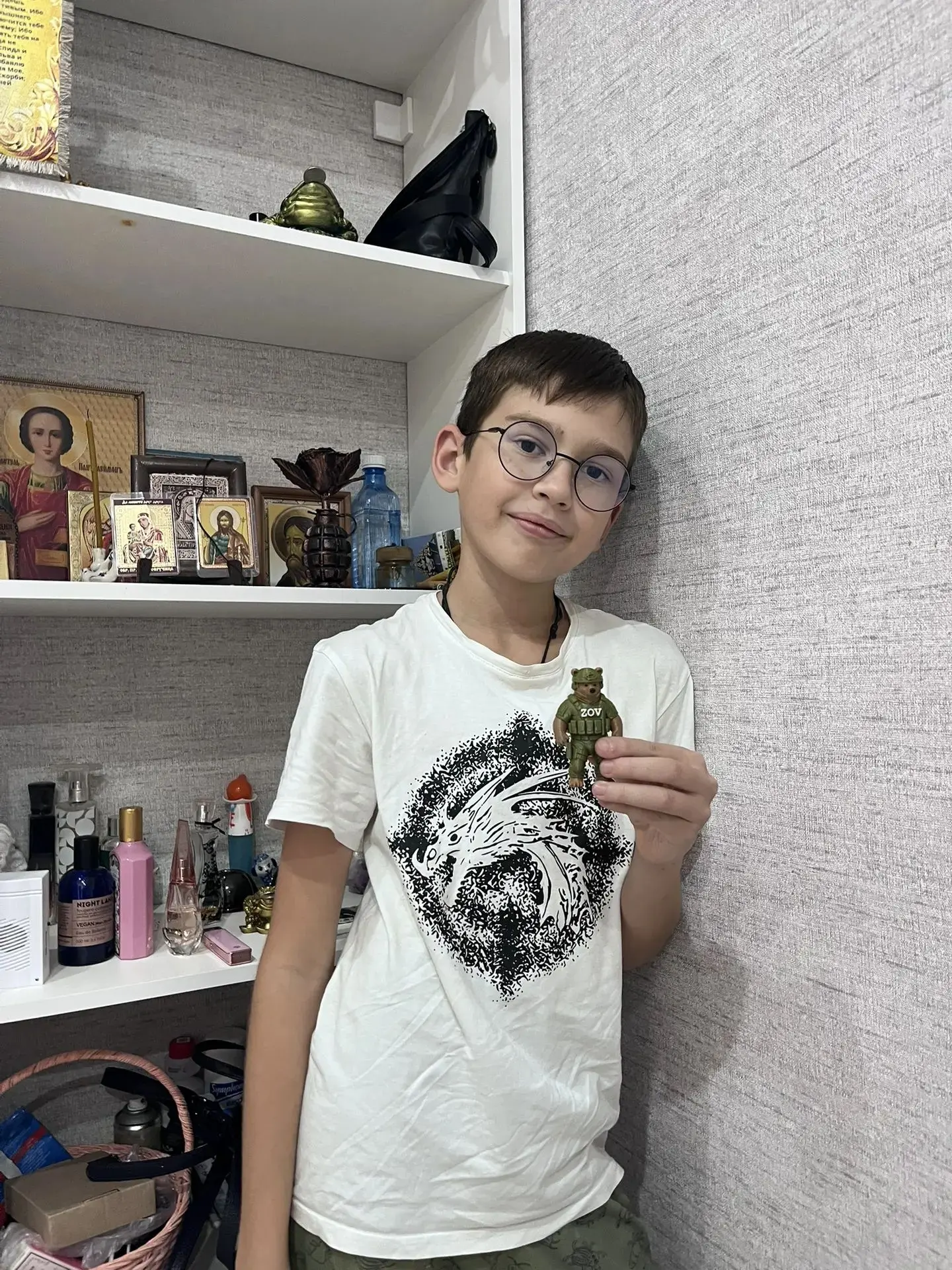 Иван с сыном выиграли один из призов.