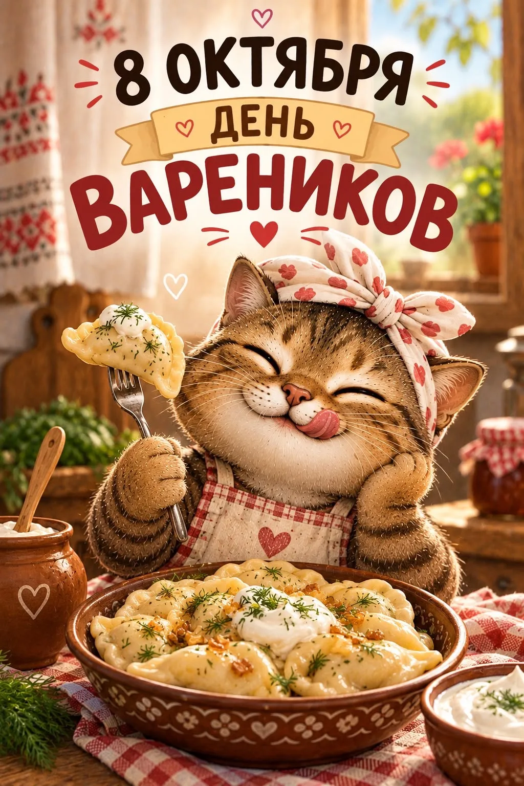 🥟 8 октября- День вареников