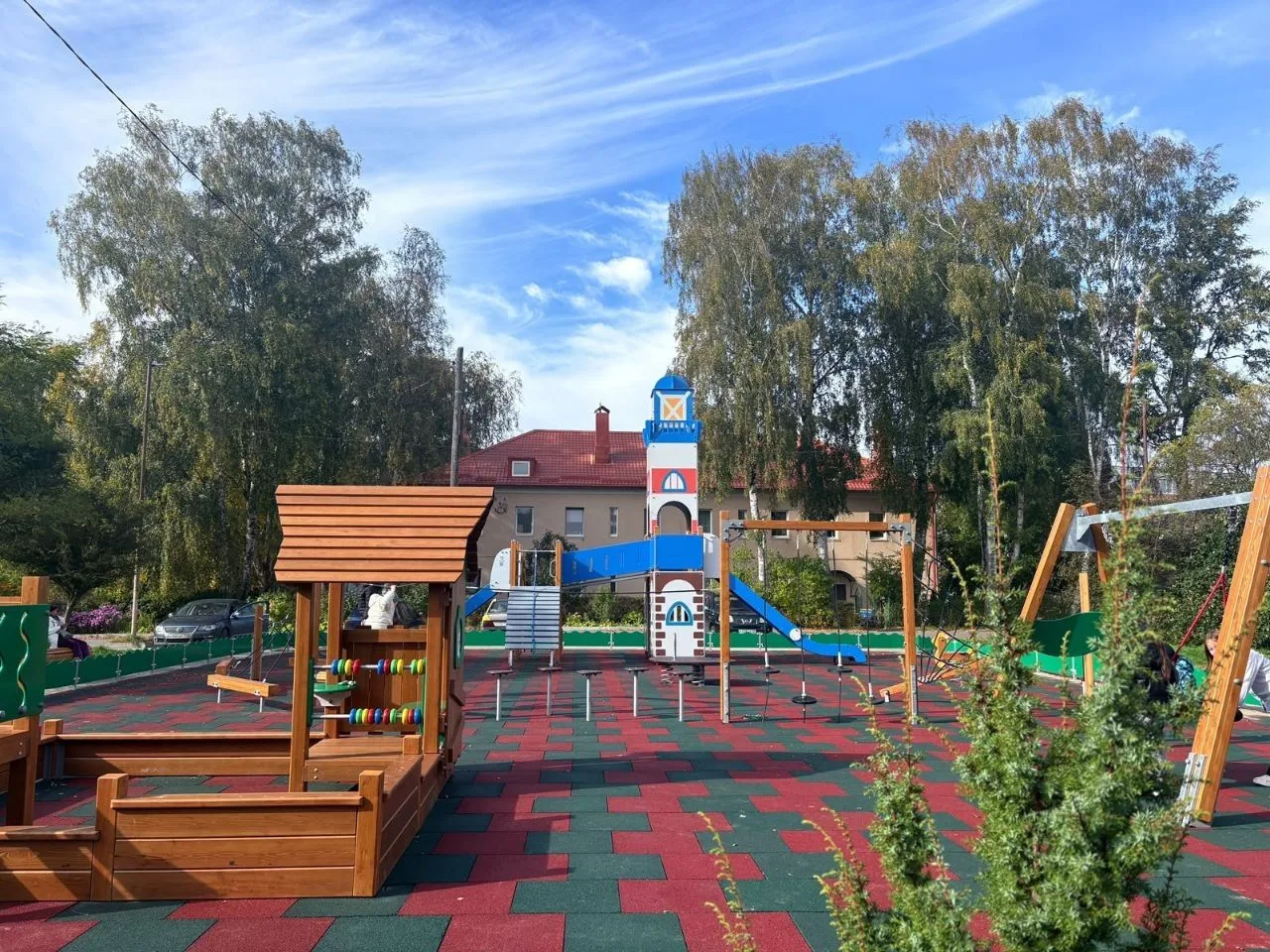 👧🧒В Светлогорске обновили детскую площадку.