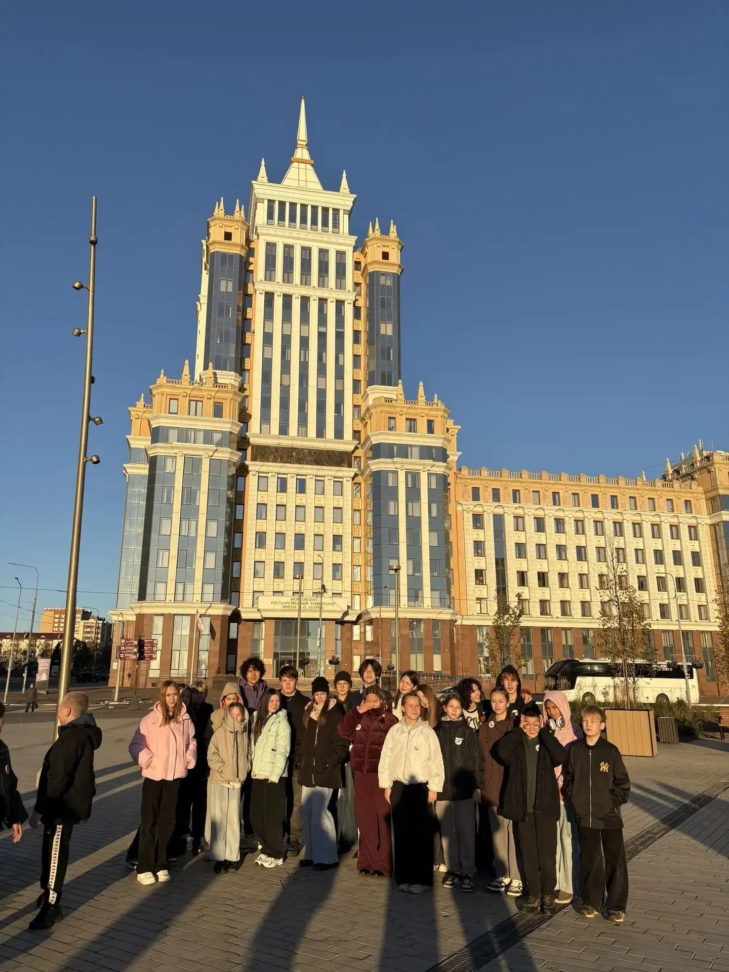Школьники Октябрьского приняли участие в культурно-просветительской программе «Мордовия...