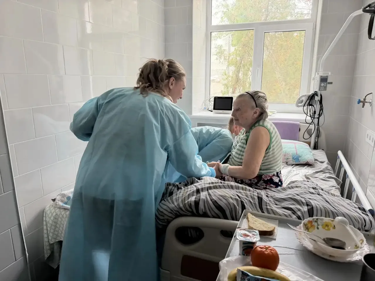 🏥 В Скадовской городской больнице сейчас лечится Елена Алексеевна. Она единственная в ...