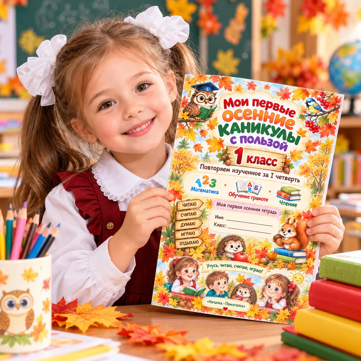 🍁 ПЕРВЫЕ ОСЕННИЕ КАНИКУЛЫ С ПОЛЬЗОЙ! 🍁🎒 Первая четверть позади! Самое время отдохнут...