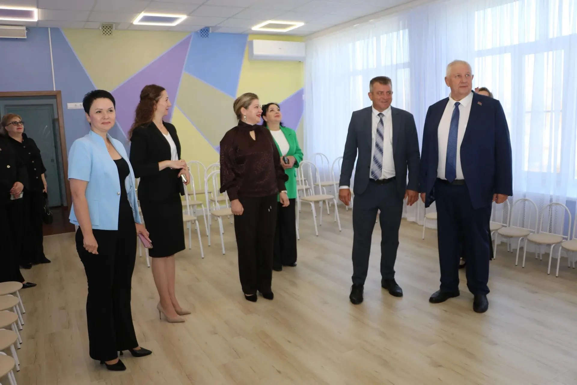 Вместе с депутатом ЗСК Владимиром Александровичем Зюзиным и главой района Олегом Ляховы...