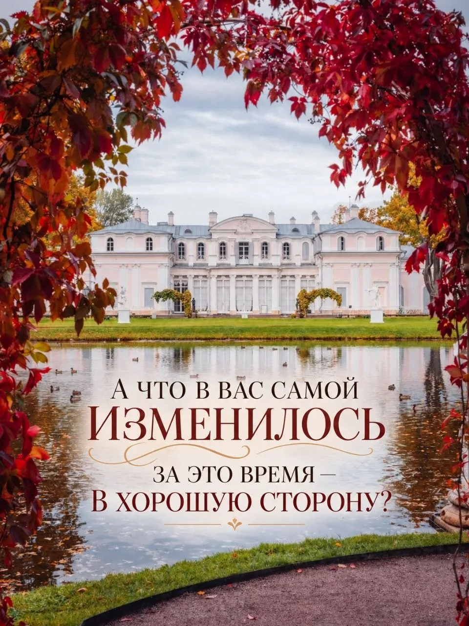 В Петербурге сейчас самая красивая пора и виды невероятные ... Немного красоты женщине ...