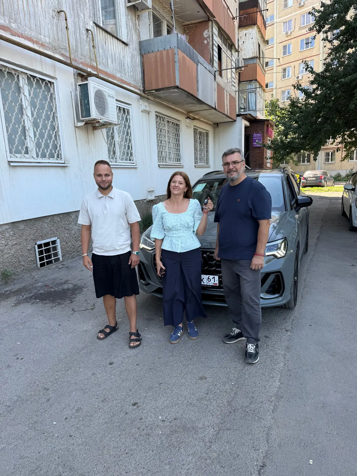 Ещё один новый Audi Q3 передан своим владельцам 🤝
