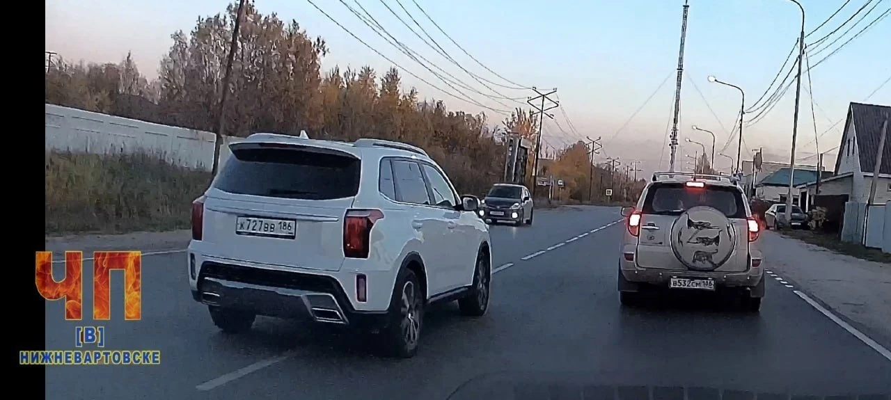 На оценку действия водителя автомобиля ГРЗ К727ВВ186 Kia Sportage. Дата и время верны.