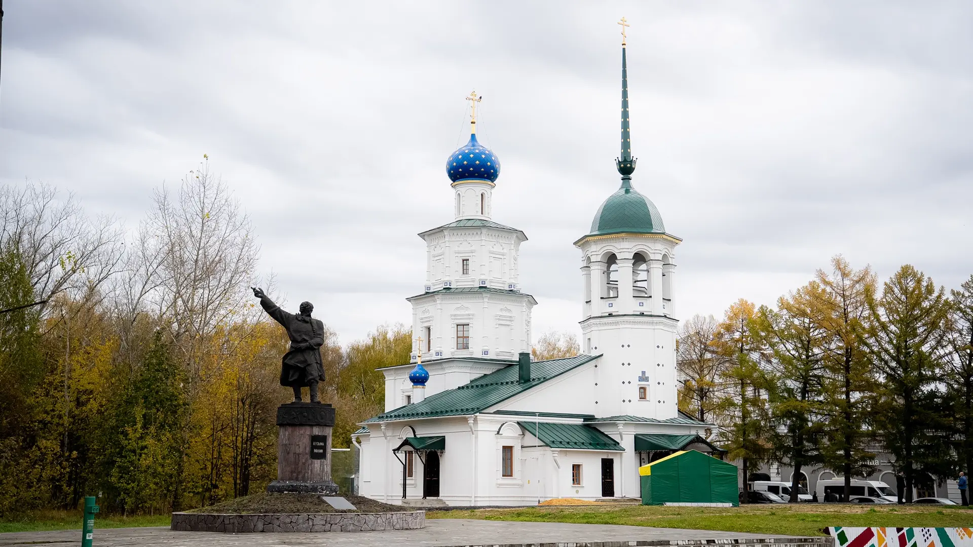 Фото Глеба Пушменкова: освящение придела в честь Собора Иоанна Предтечи в храме в честь...