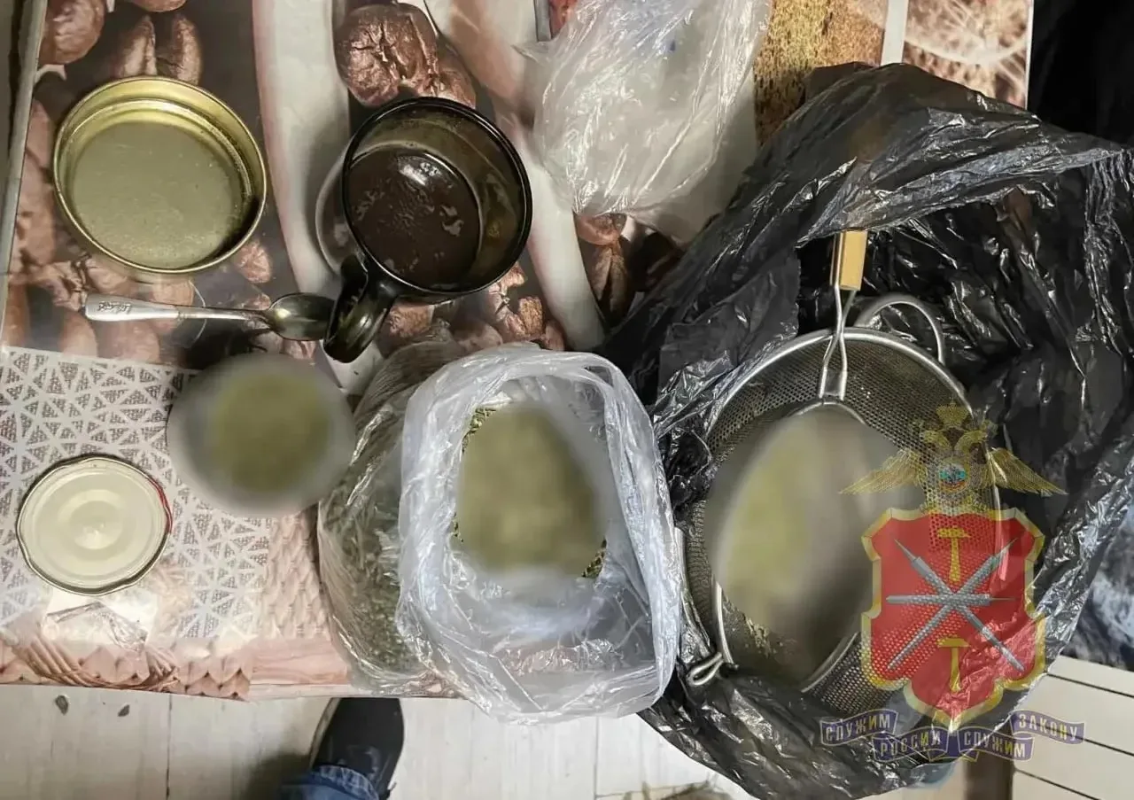 ❗️В Белёве нашли домашнюю плантацию конопли и 459 граммов марихуаны