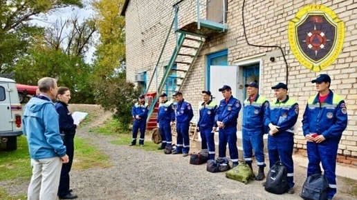 В Волгоградской области проверили спасательные подразделения