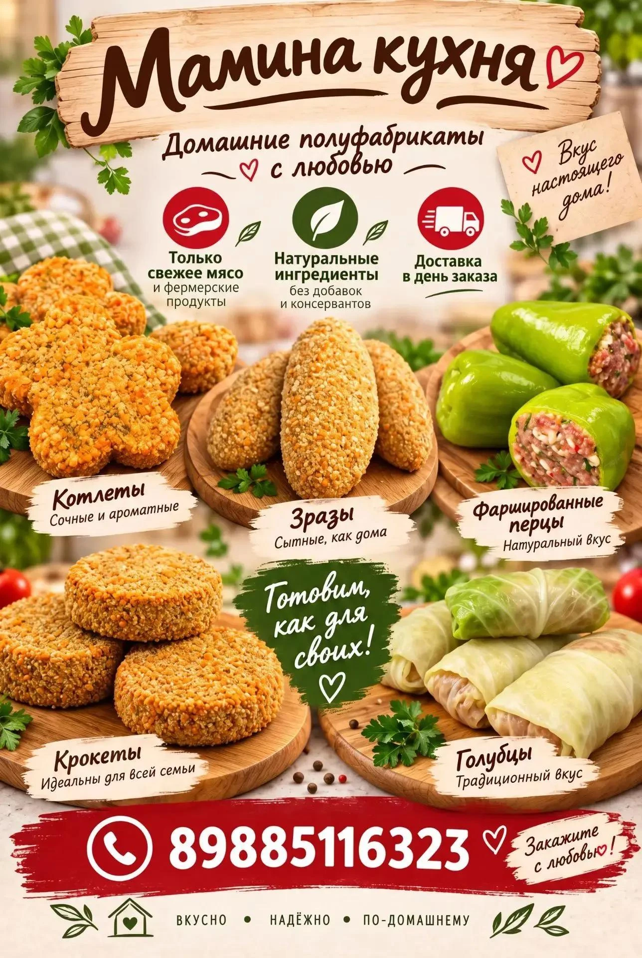 🍲 «Мамина кухня» — домашний вкус без хлопот!