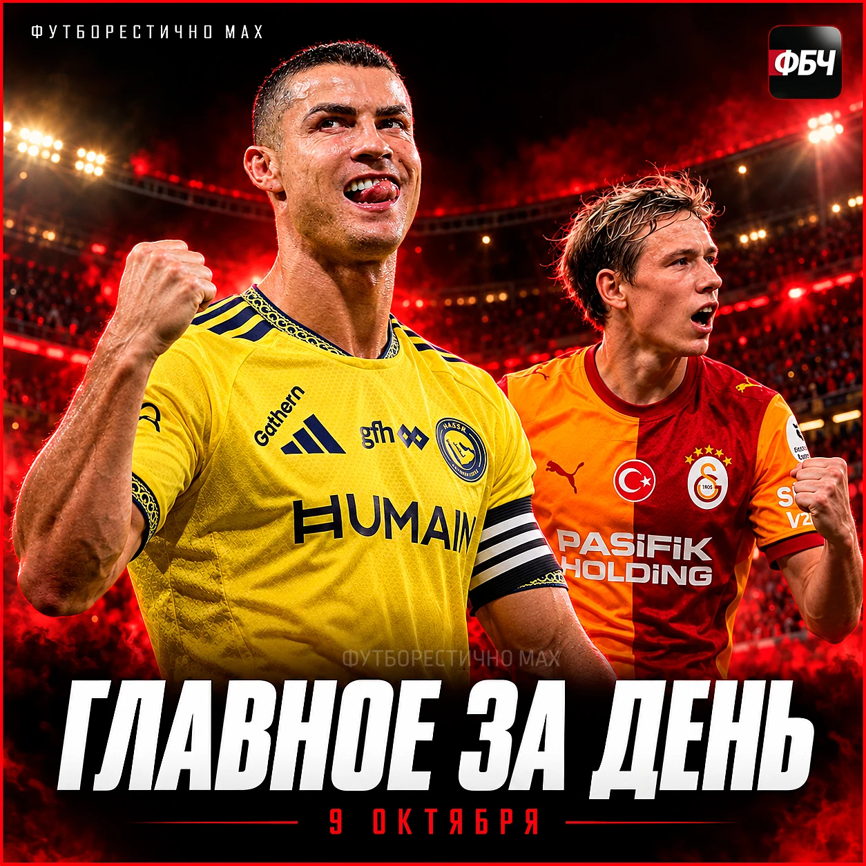 ⚽⚡ ГЛАВНОЕ ЗА ДЕНЬ