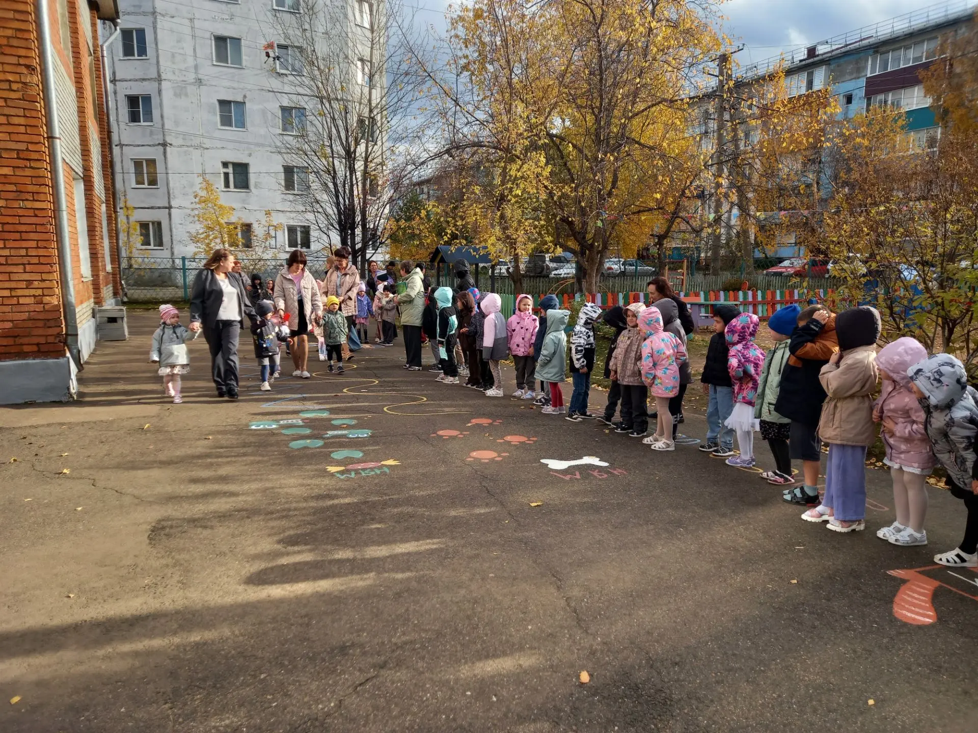 🍂 Тренировочная эвакуация 🚒