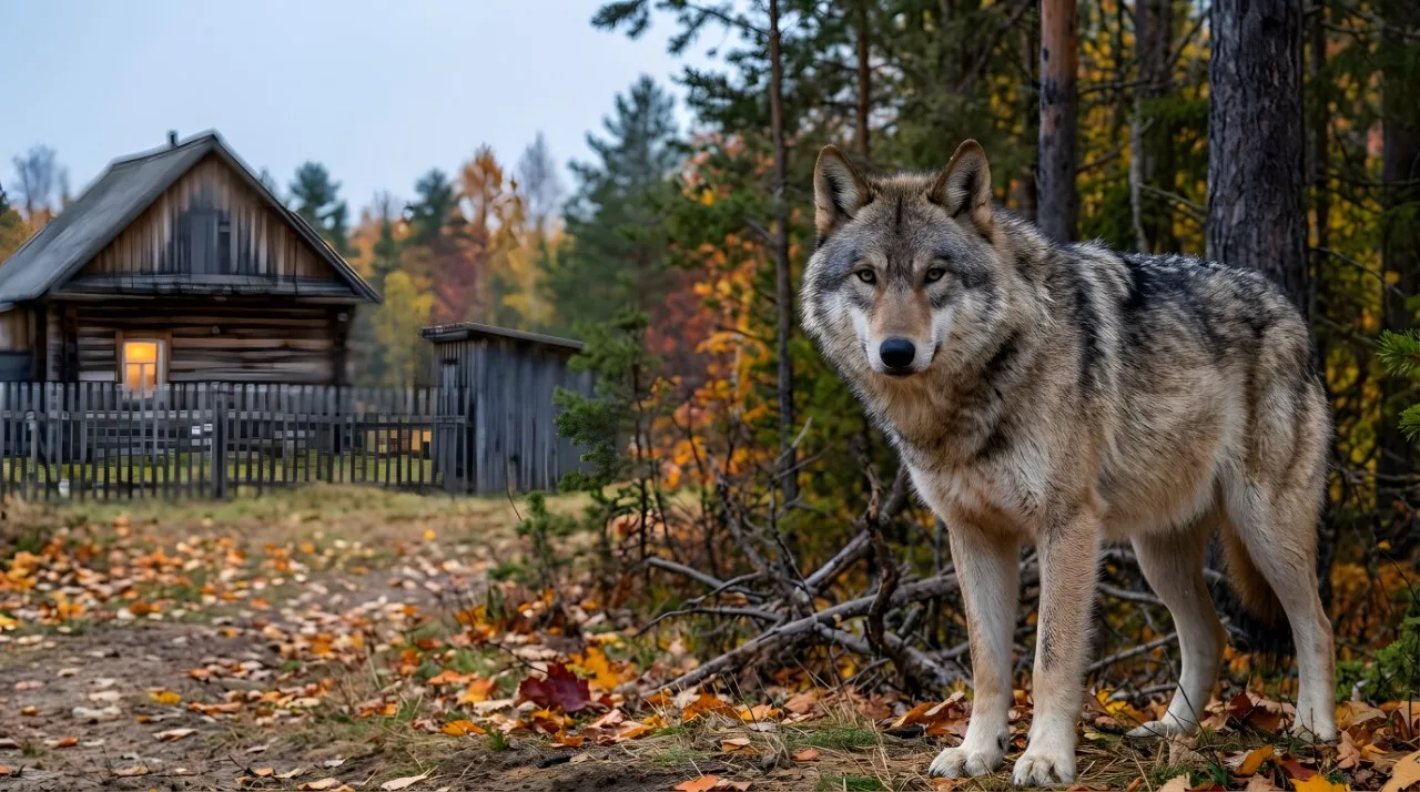 🐺 Волки-одиночки выходят на охоту в Тюменской области