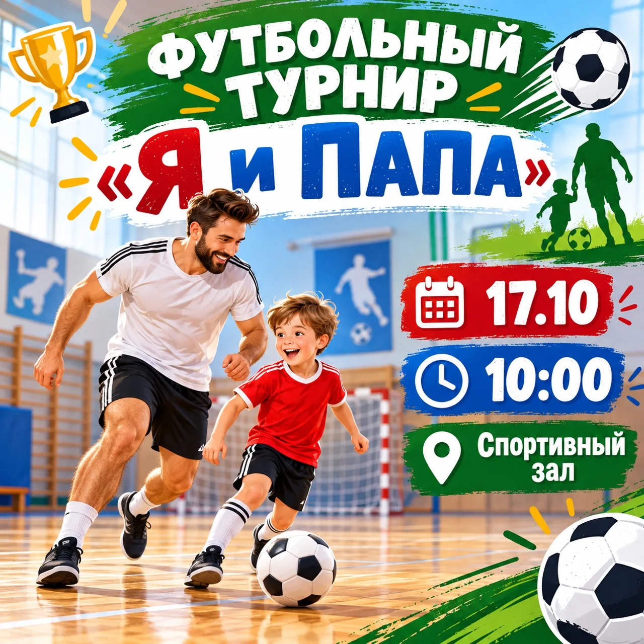 🏆 День отца: время играть в футбол!