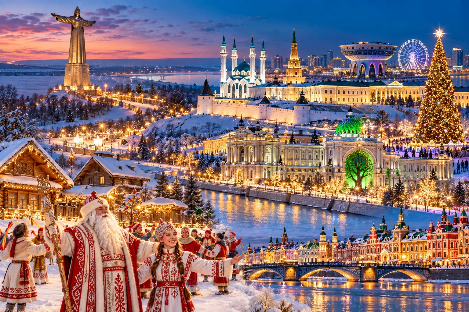 🎅КАЗАНЬ – Резиденция Кыш Бабая - ЧЕБОКСАРЫ🎅⭐️2 НОЧИ В КАЗАНИ⭐️🤗Сказочный Новый год!�...