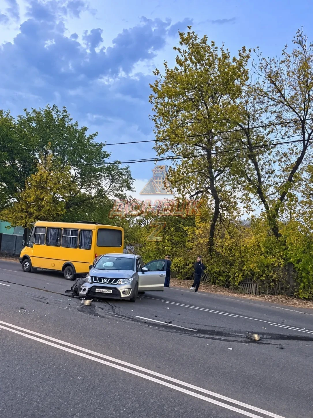 ДТП на проспекте Генерала Данилова в Макеевке