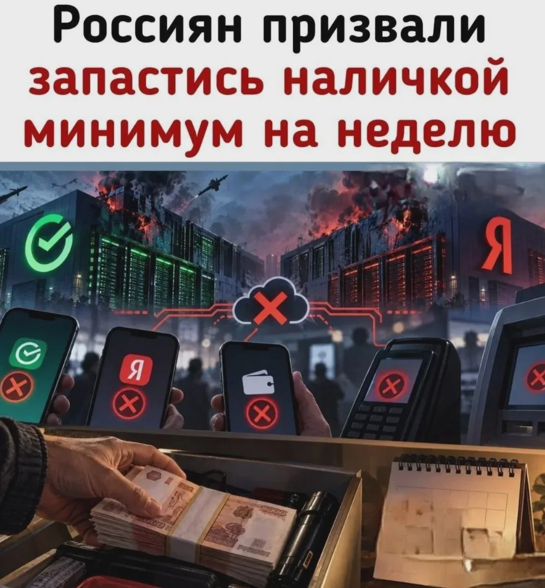 Экономист посоветовал иметь запас наличных
