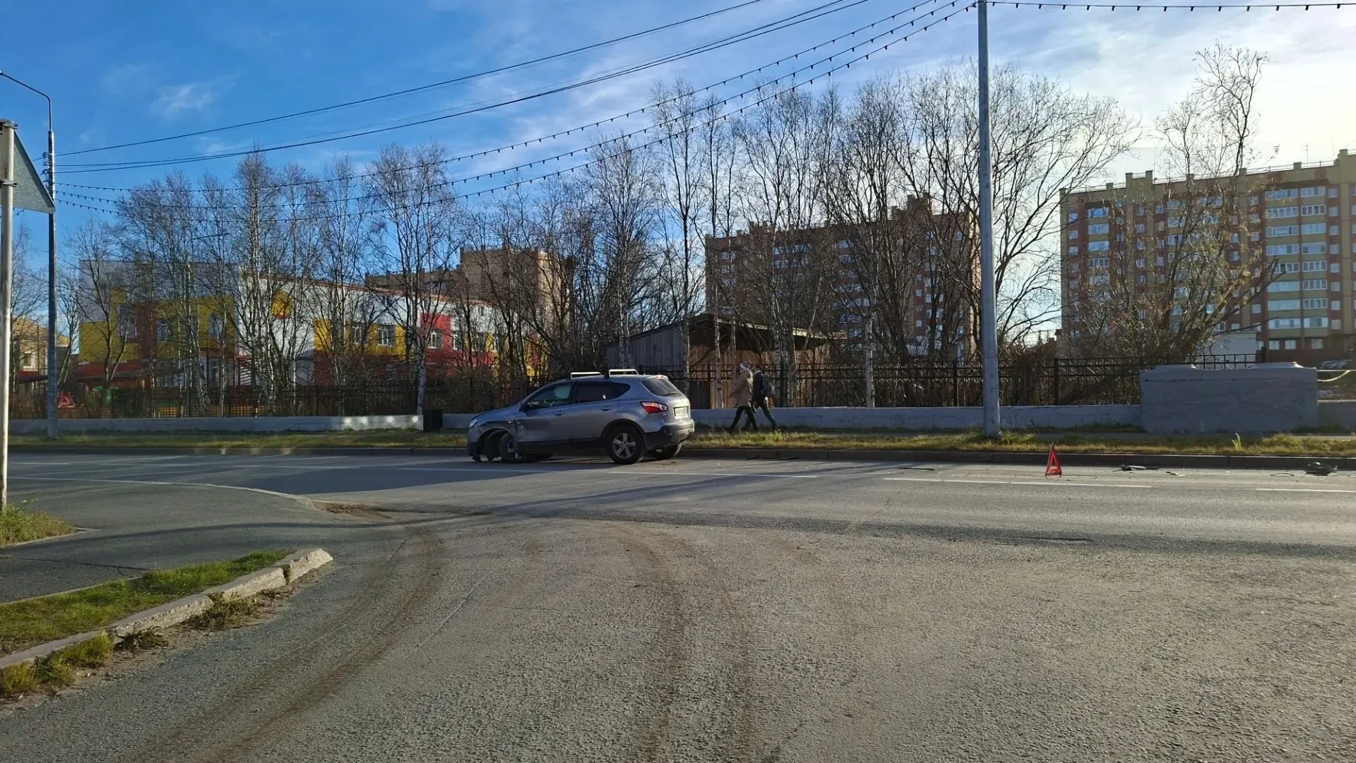 ДТП возле бывшей четвёртой школы