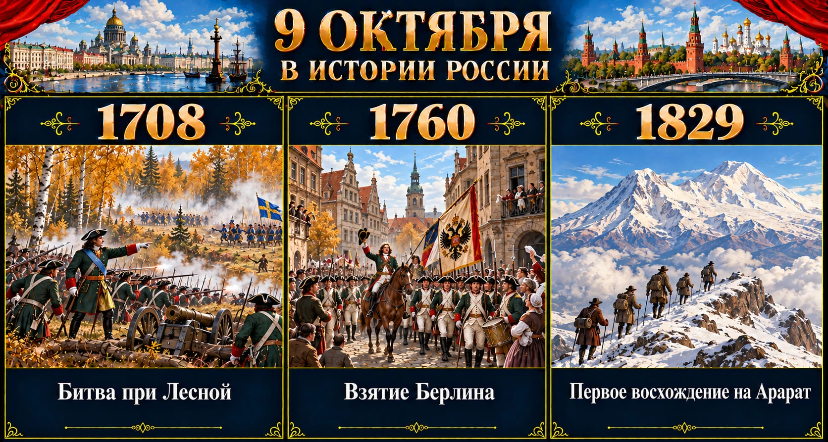 📜 9 октября в истории России