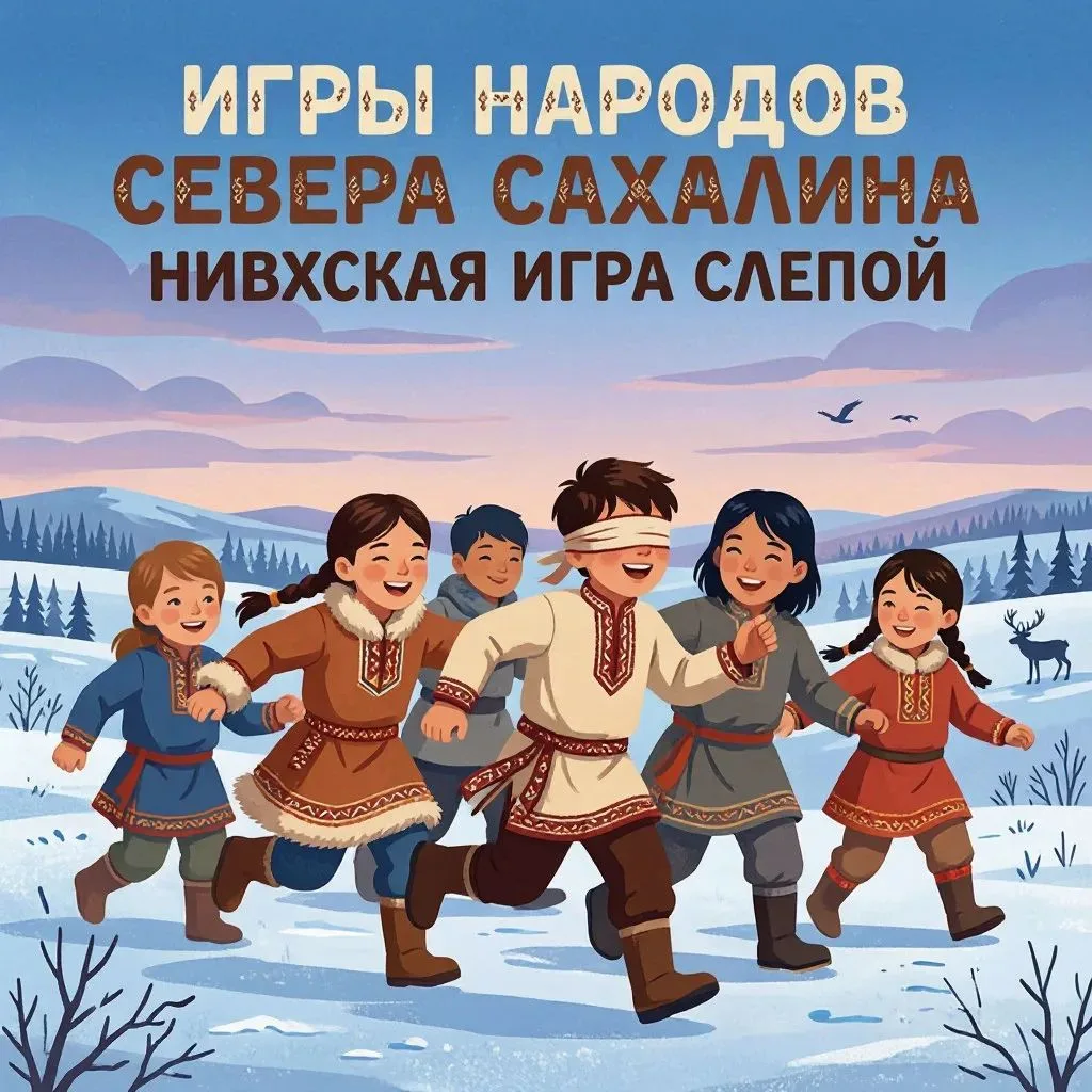 🎉 Ребята старшей группы «Рыбка» в рамках проекта «Добрые игры» познакомились с нивхско...