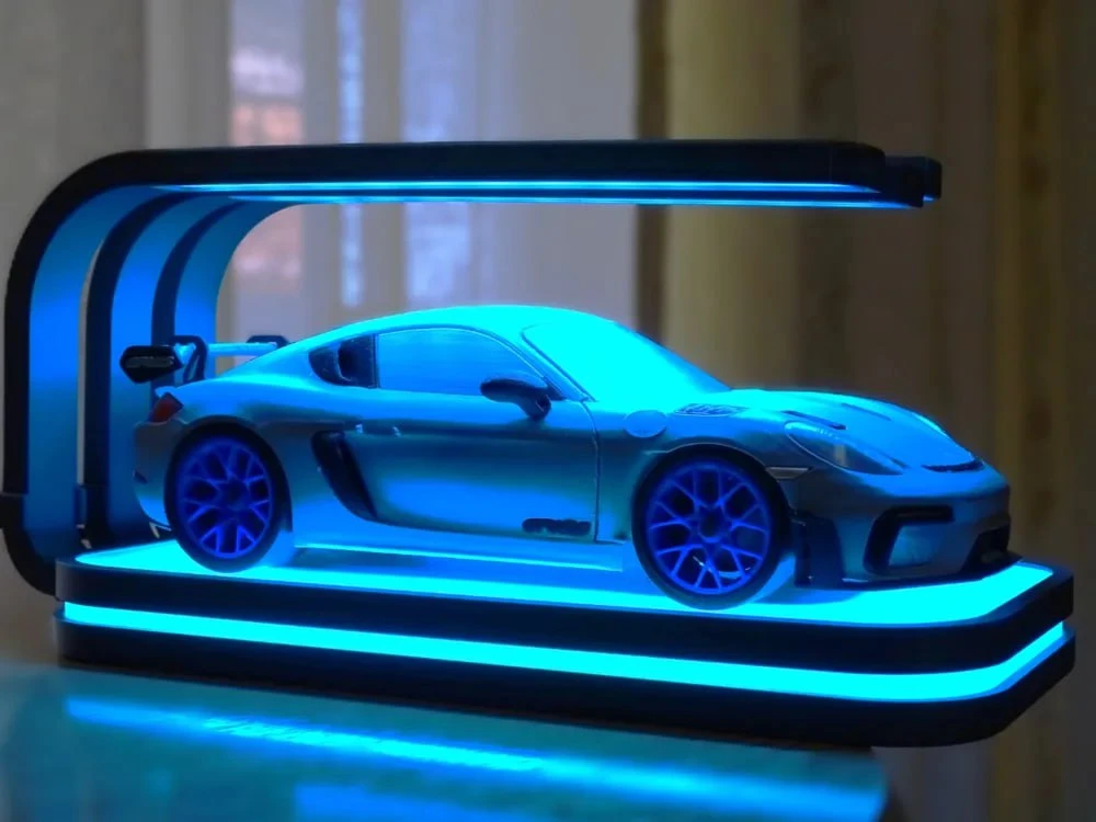 Диорамная подставка для авто с подсветкой