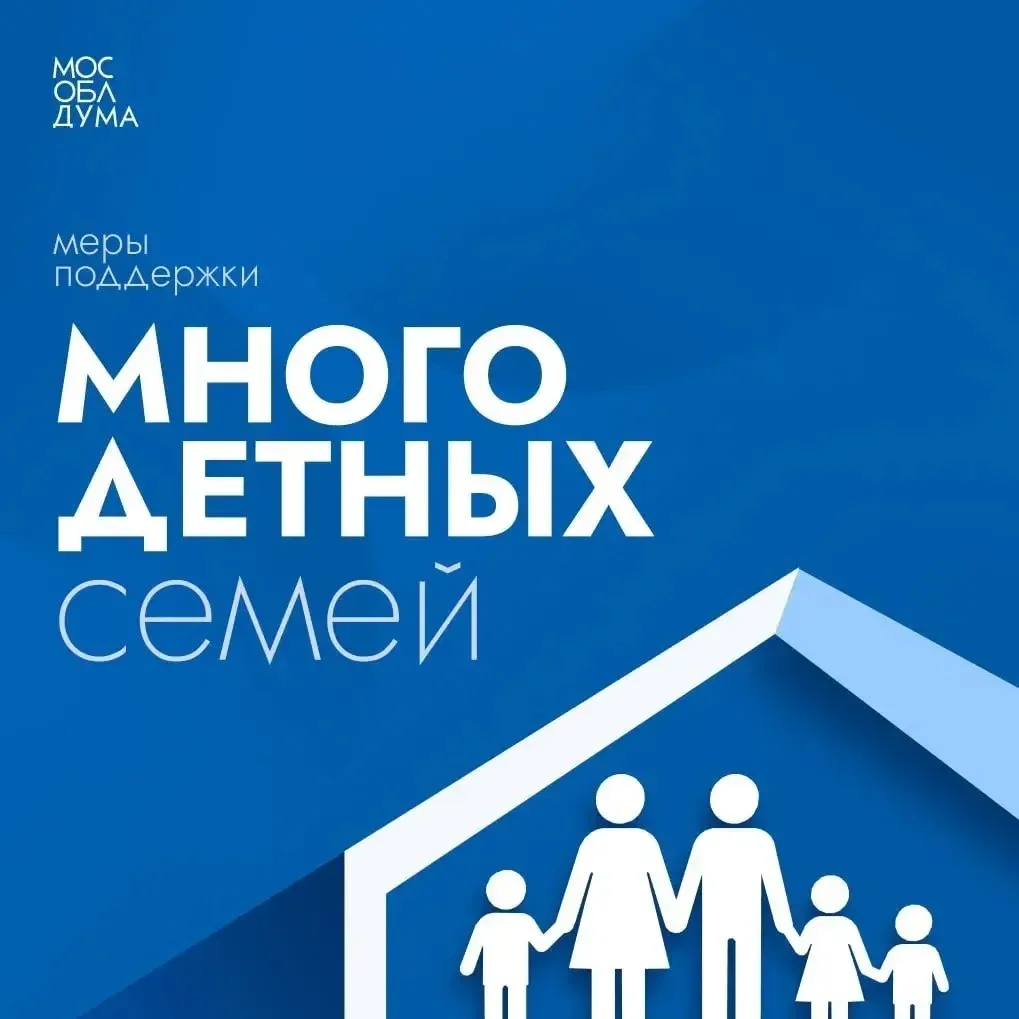 Сегодня в Московской области отмечается День многодетной семьи🎉