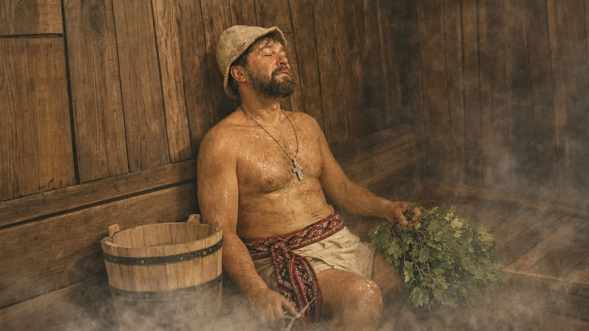 Почему русские крестьяне ходили в поясах даже в баню? 🛀