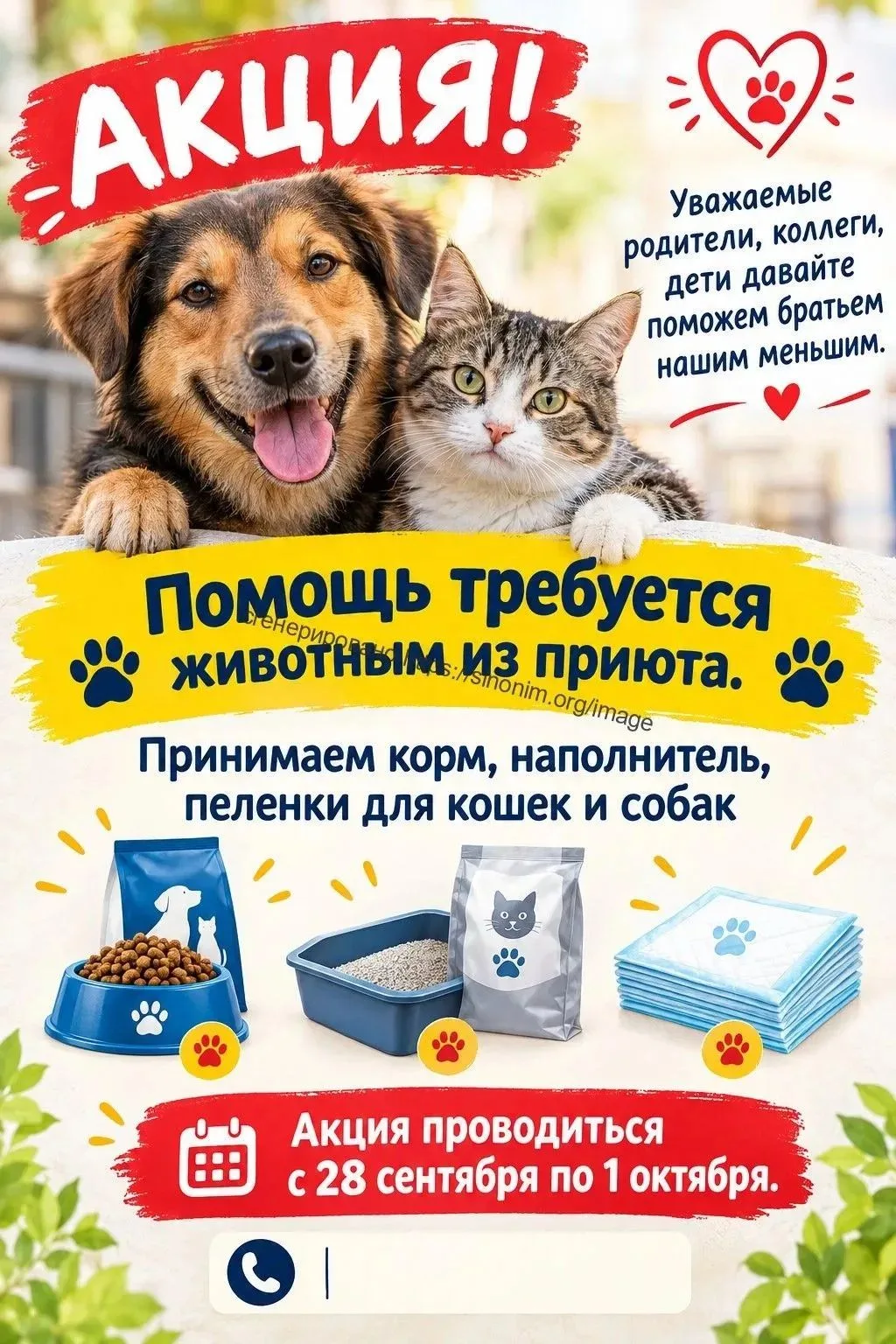 📌4 октября отмечается Всемирный день животных🐱🐶, и наш детский сад не остался в стор...