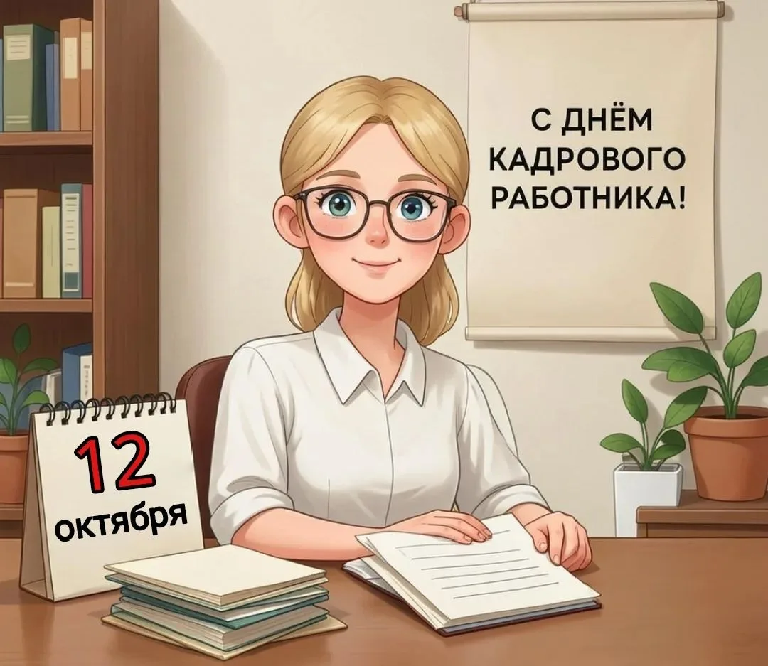🗂️ 12 октября — День кадрового работника!