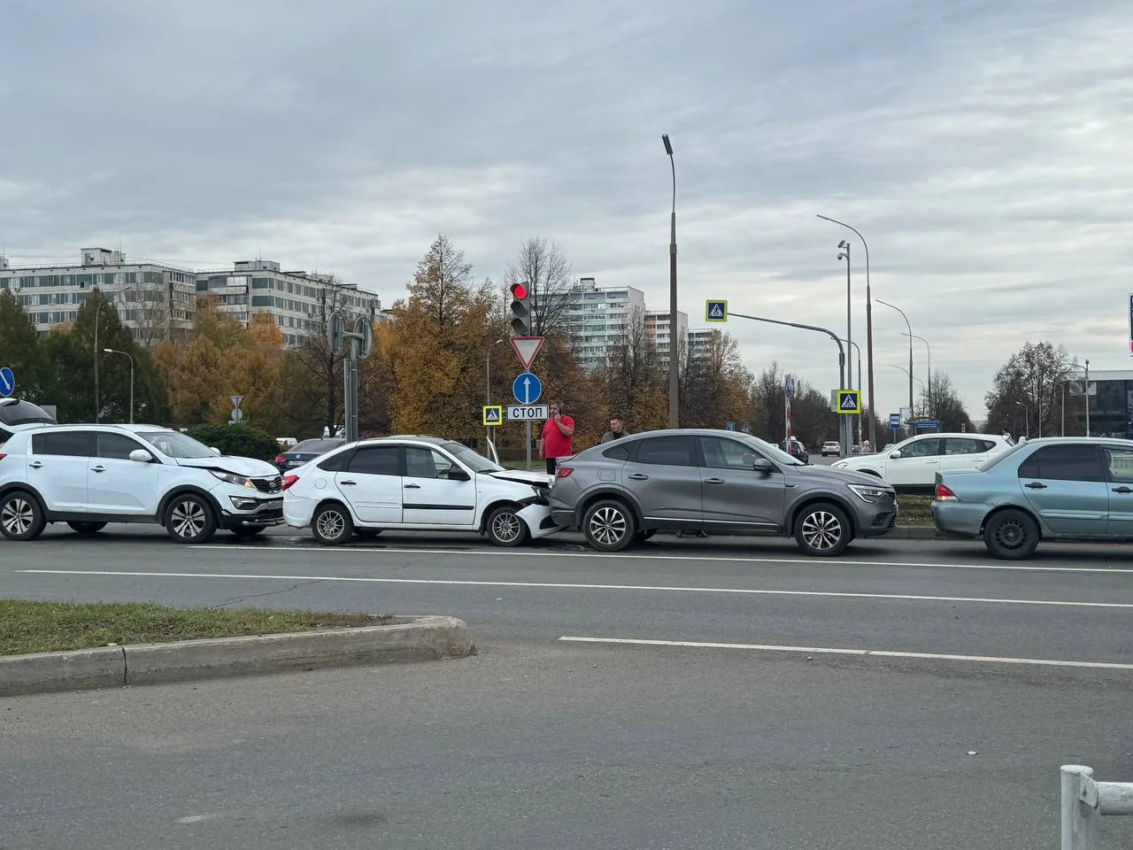 🚨Челны, Мира, массовое ДТП, паровозик
