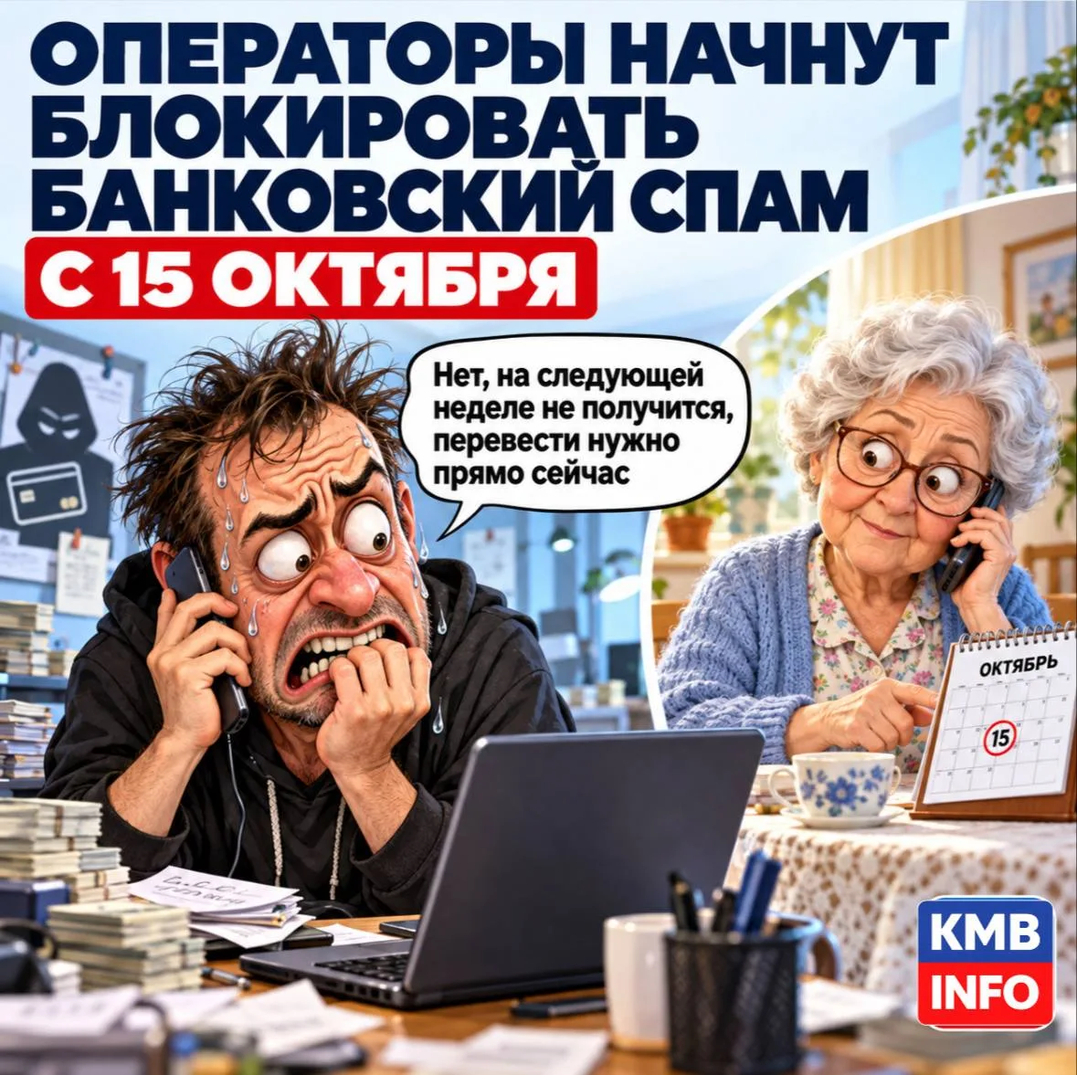 → С 15 октября телефонного спама станет меньше