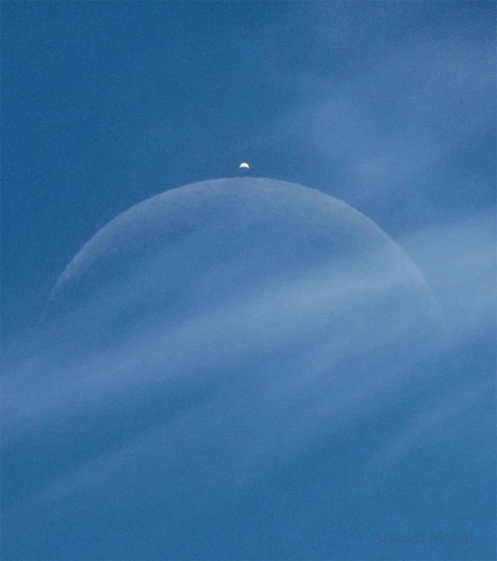 Дневное покрытие Венеры Луной! 🌒 🌙