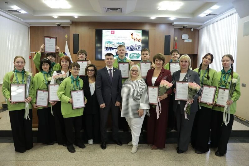 🌱В Волгограде наградили юных экологов – призеров Всероссийского форума.