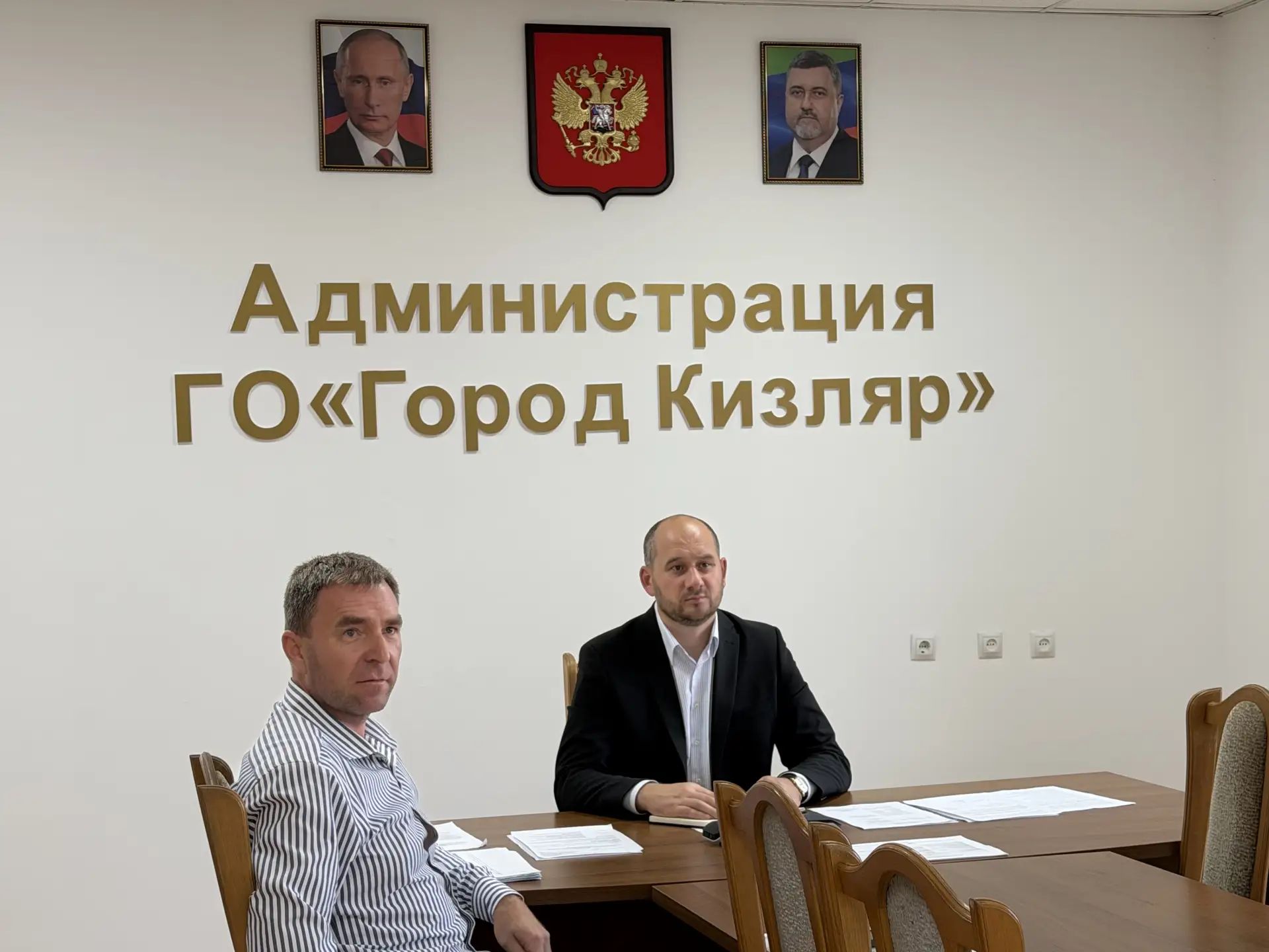 🚩Сегодня, 14 октября 2026 года, Глава городского округа «город Кизляр» Иван Лазурков с...