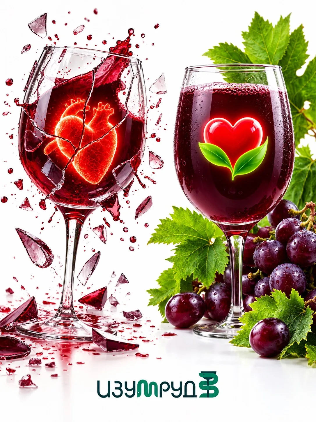 🍷 Пятничный миф: «бокал вина для сердца» больше не работает ❌