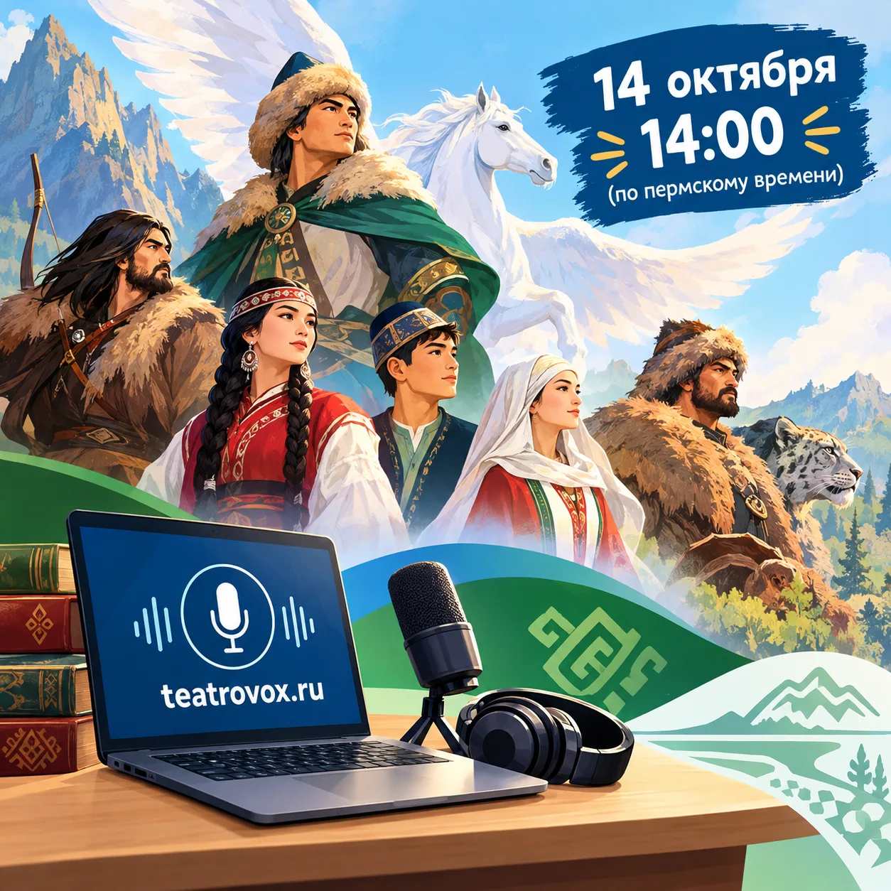Приглашаем школьников 10–16 лет и педагогов на бесплатную онлайн-встречу «Сәләм, герои!...