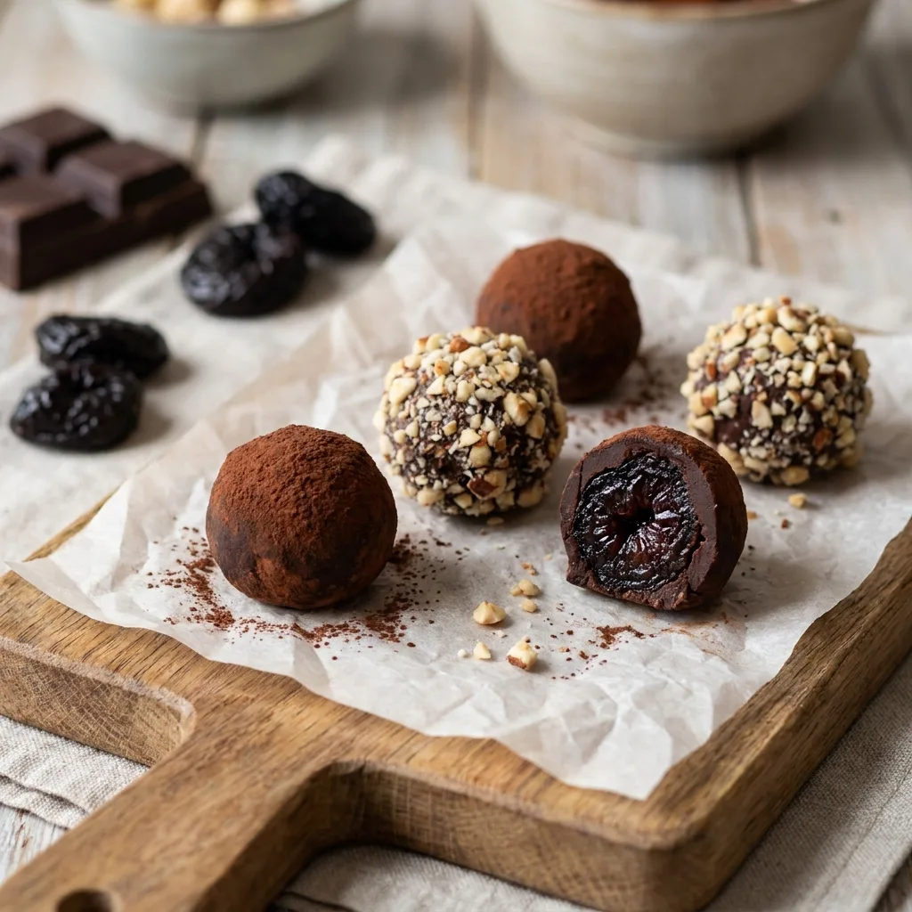 Конфеты домашние «С черносливом»